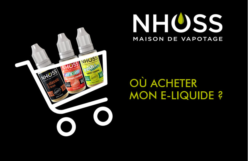 Où acheter mon e-liquide ?