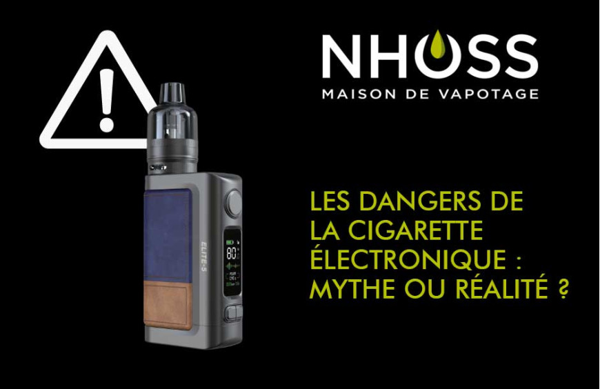 Les dangers de la cigarette électronique : mythe ou réalité ?