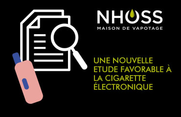 Une nouvelle étude favorable à la cigarette électronique